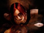Red Hair Gothic Girl