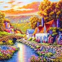 Countryside in spring