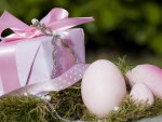 Easter Gift and Eggs
