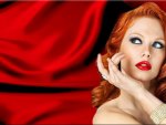 Red Satin Redhead