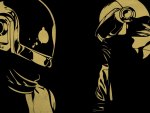Daft Punk black background