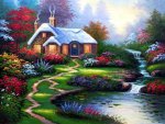 Cottage at Waterfall
