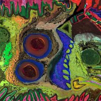 abstract hidden horse