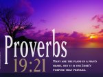 Proverbs 19:21