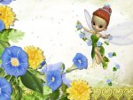 Blue Flower Fae