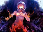 Dissolving Woman Fate stay Night Fan Art