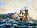 tallship painting