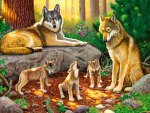 Wolf family