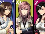 Yuna, Lightning, Tifa