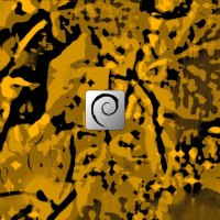 Brown art wallpaper debian grey 1600*1200