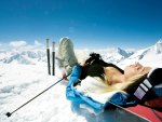 relax at snow