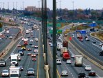 ~~; Looking westbound on the 401 in Toronto ;~~