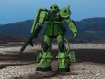 MOBILE SUIT GUNDAM ZAKU II MS-06J