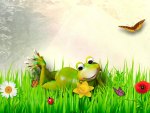 Fine Froggy Spring Day