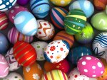 Colorful Eggs For Easter