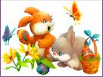 Bunnies and butterflies