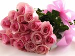 Bouquet of pink roses