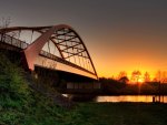Bridge at dusk