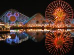 ferris wheel night