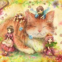 *Cat and Fairies*