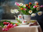 Tulips and tea