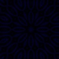 blue fractal number 5