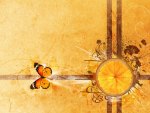 Orange n Butterfly