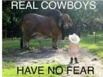 ~~; real cowboys have no fear ;~~