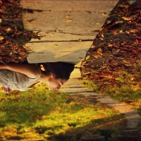 Upside-down captured