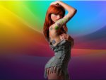 Tattooed Redhead