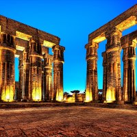 Egyptian Temple Ruins