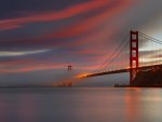 The Golden Gate Bridge at Dusk