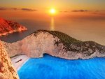 Sunset in Greece