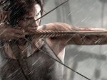 Lara Croft in Tomb Raider 2013