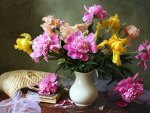 Spring flowers  in vase