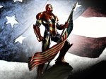 Iron patriot flag