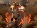 randy orton john cena-
