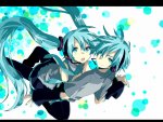 Vocaloid Miku and Mikuo