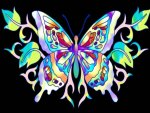 Stained Glass Butterfly