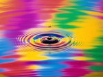 rainbow water colors