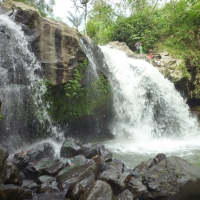 Waterfalls in kendal,Indonesia