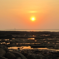 Seaside in Mumbai, India
