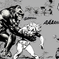 Rahan and the Gorilla