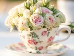 lovely rose cup