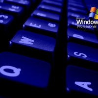 Windows XP Professional Blue Keyboard
