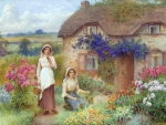 Painting by William Affleck (1869-1943)
