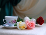 Roses and tea