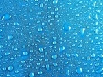 Blue drops