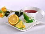 Tea with lemon
