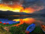 ~Boats On The Lake~